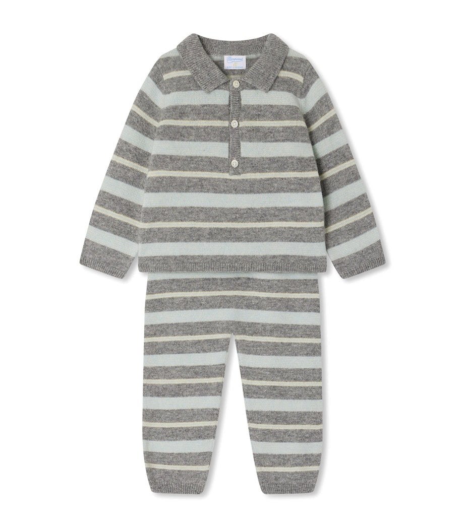 Bonpoint x Guest In Residence Cashmere Lumi Sweater and Trousers Set (6-18 Months)