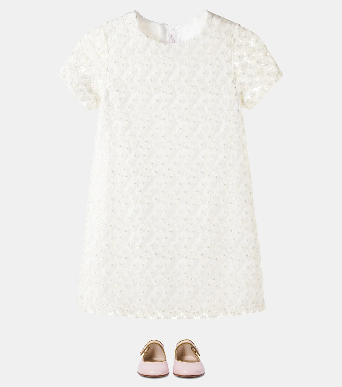 Bonpoint - Emanuela embroidered tulle dress