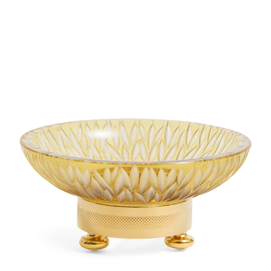 Crystal Amber Soap Dish