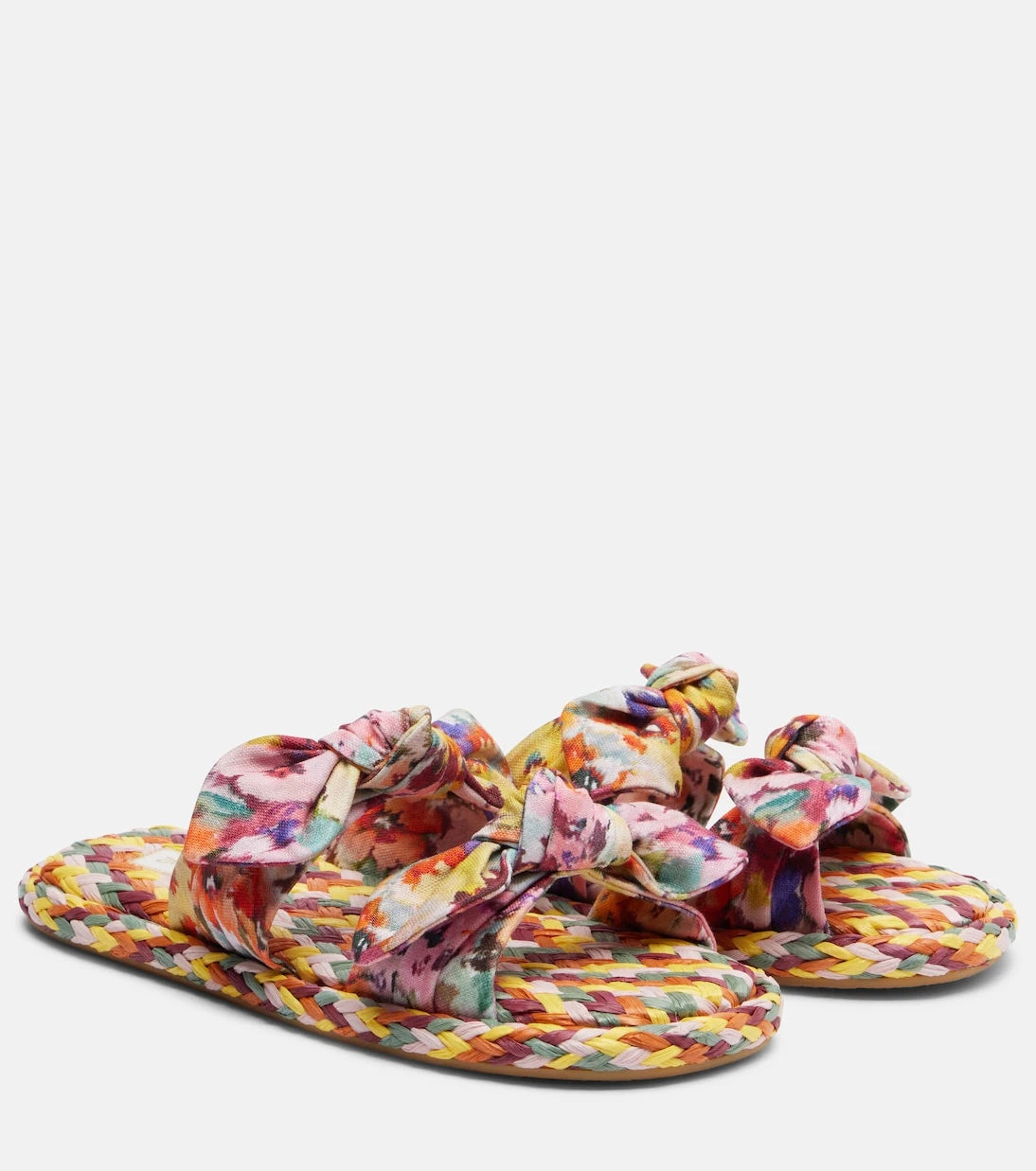 Zimmermann - Carousel printed espadrille slides