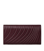 Burgundy Leather Panthère de Cartier International Wallet