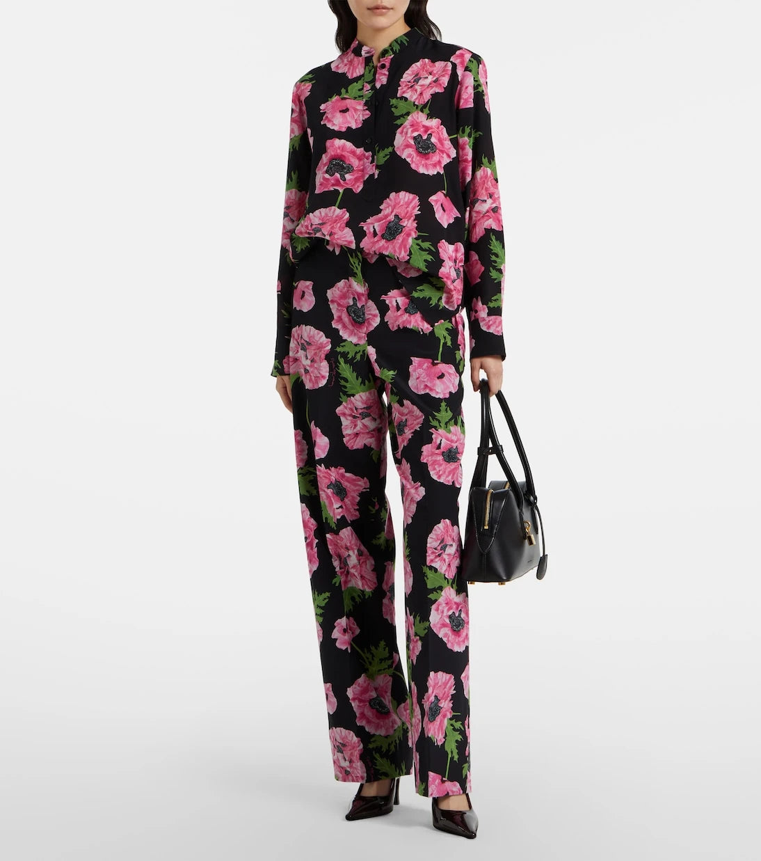 Stella McCartney - Poppy floral wide-leg pants