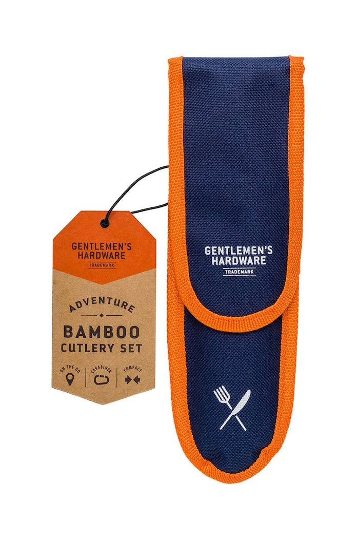 Gentlemen's Hardware Seyahat Bambu Yemek Takımı