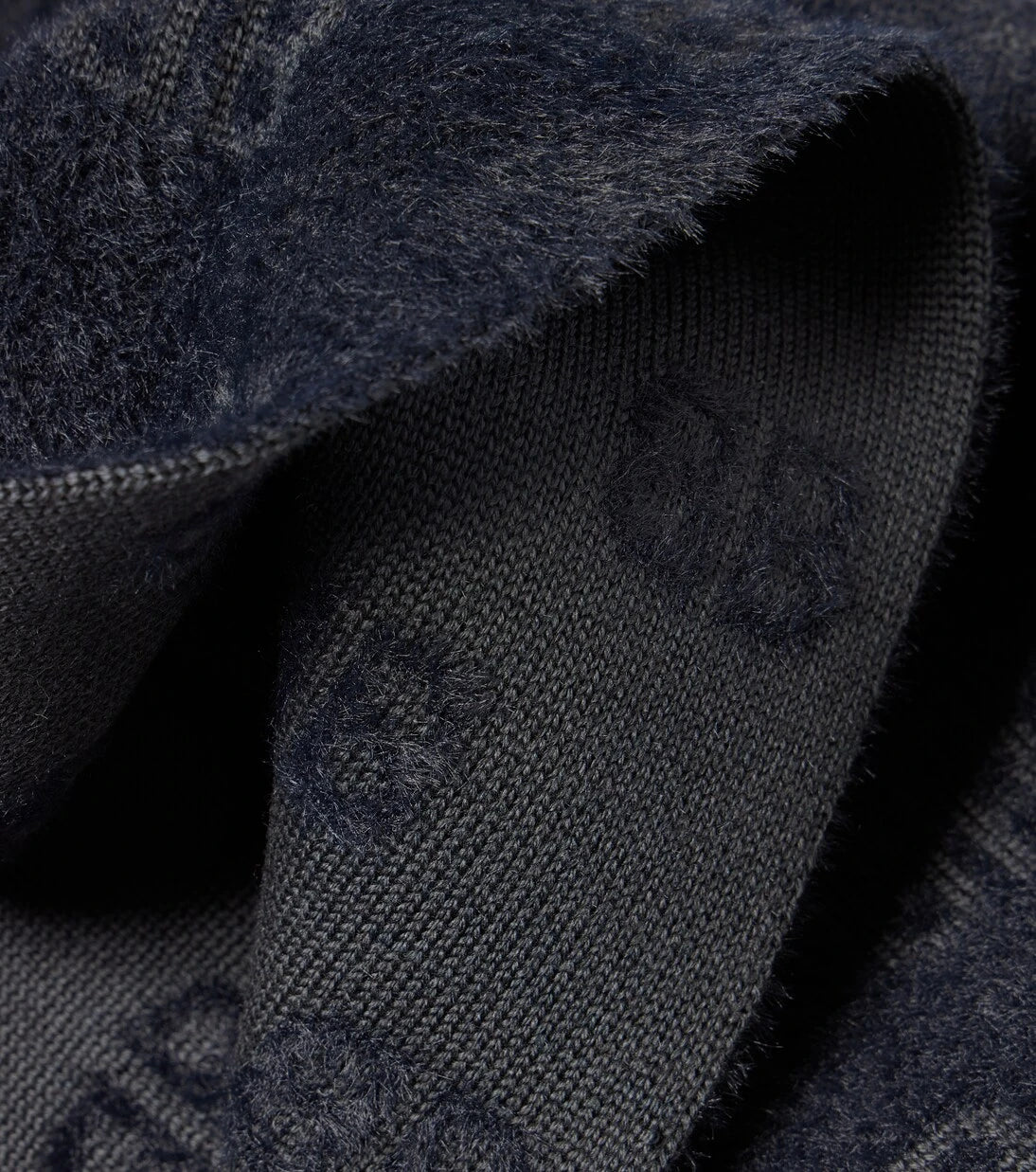 Balenciaga - BB wool-blend scarf