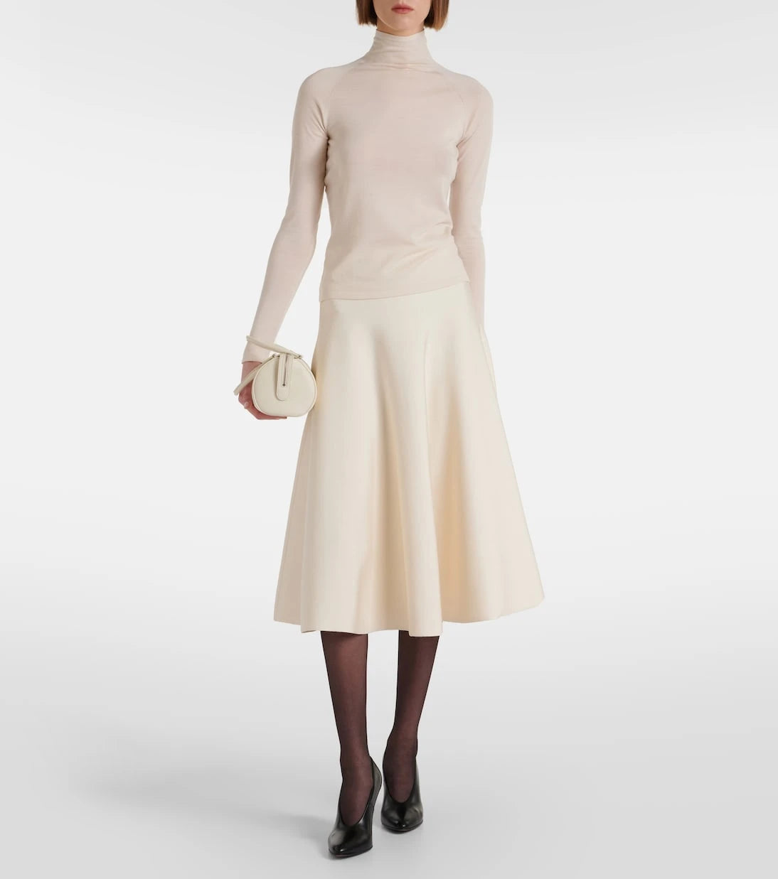 The Row - Harley knitted midi skirt