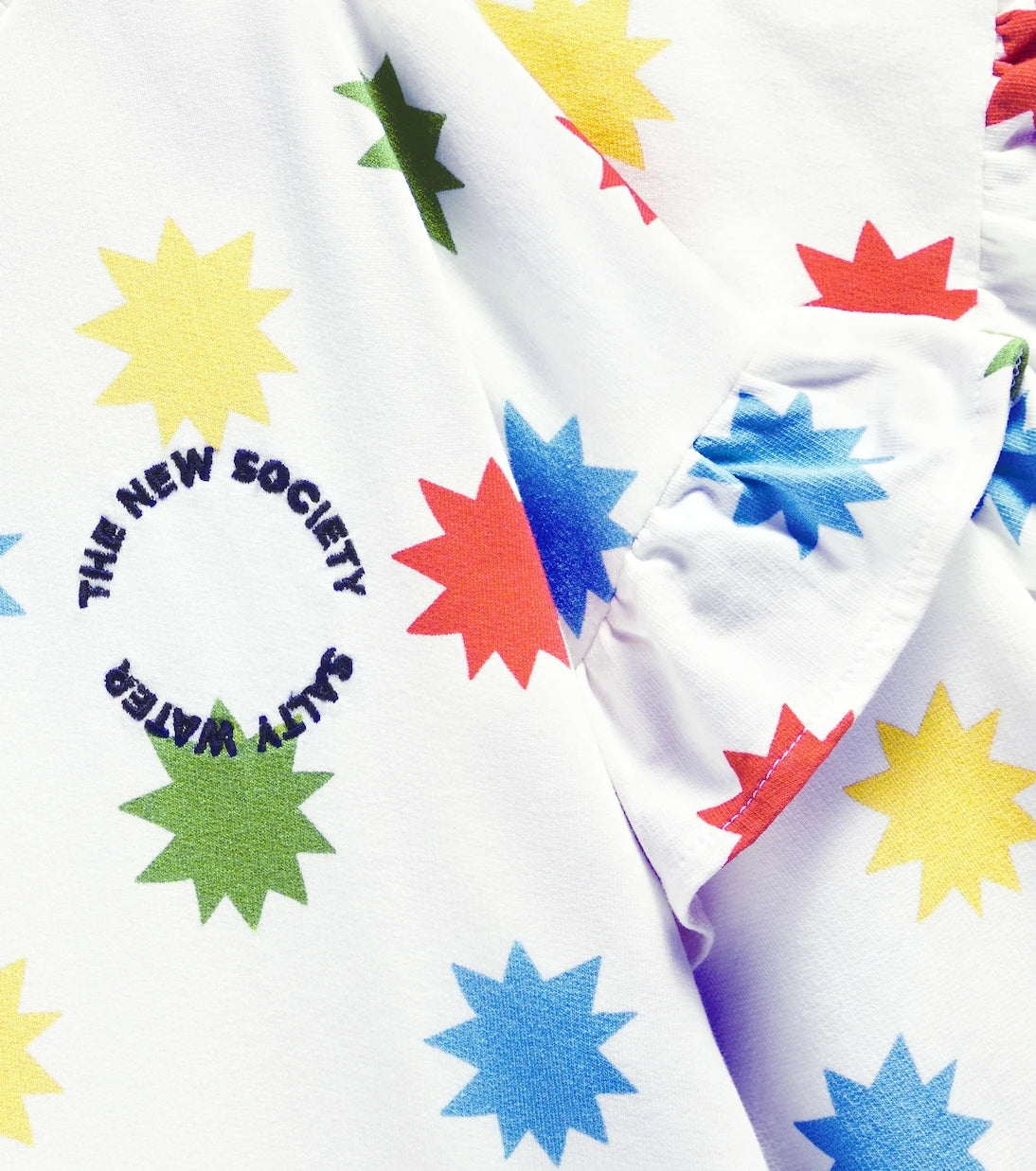 The New Society - Anthea polka-dot cotton-blend sweatshirt