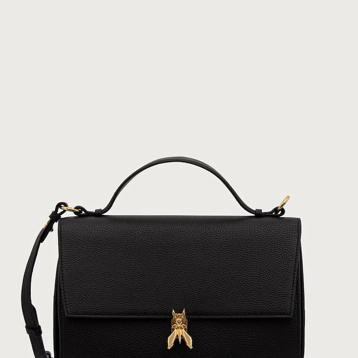 Patrizia Pepe deri kadın crossbody çanta
