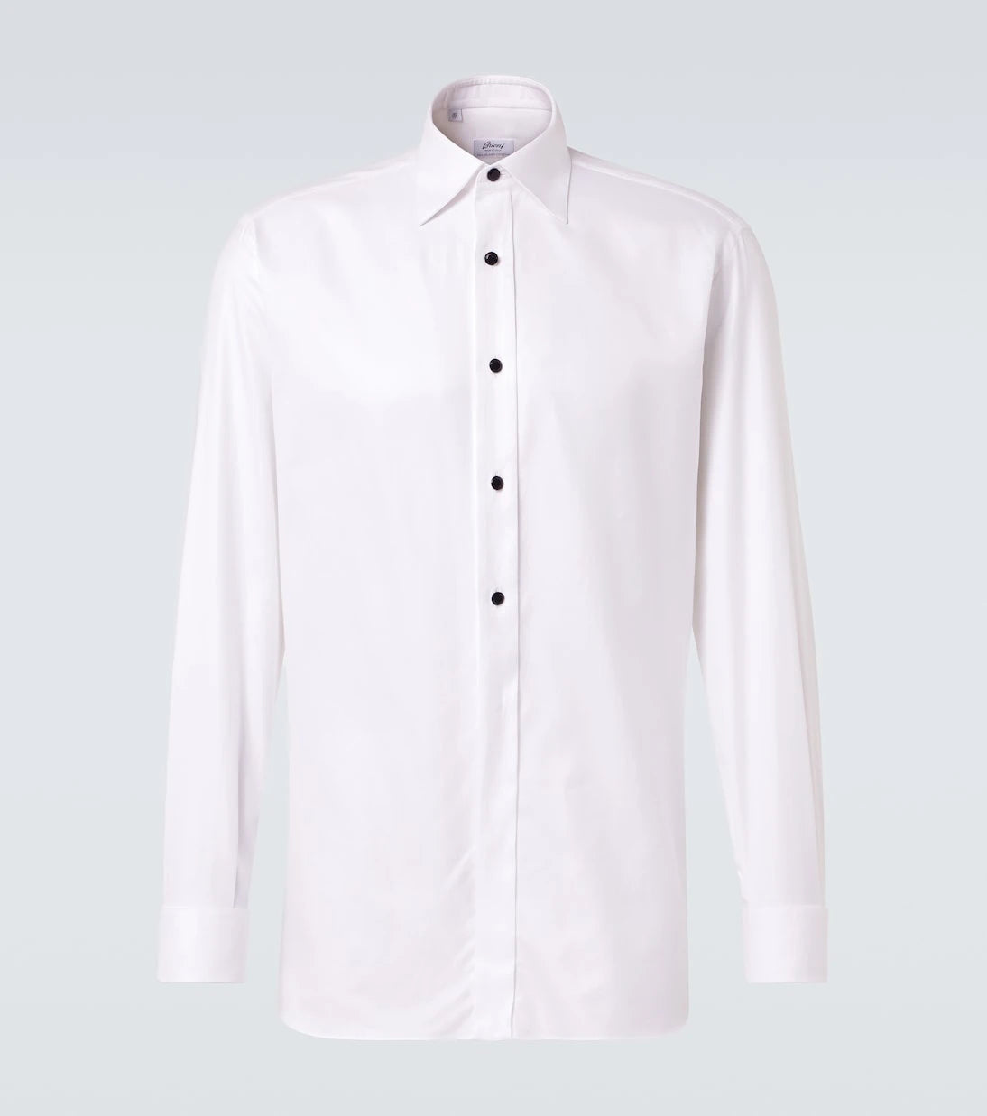 Brioni - Cotton poplin tuxedo shirt