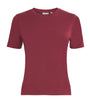 Burgundy Regina T-Shirt