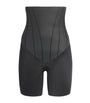 SPANX Black SPANXsupersculpt TotalContour High-Waisted Mid-Thigh Short