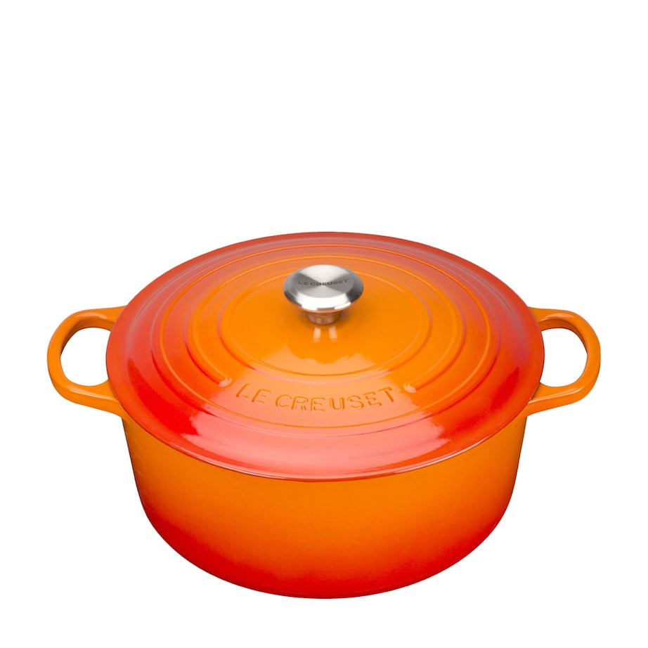 Le Creuset Cast Iron Round Casserole Dish (20cm)
