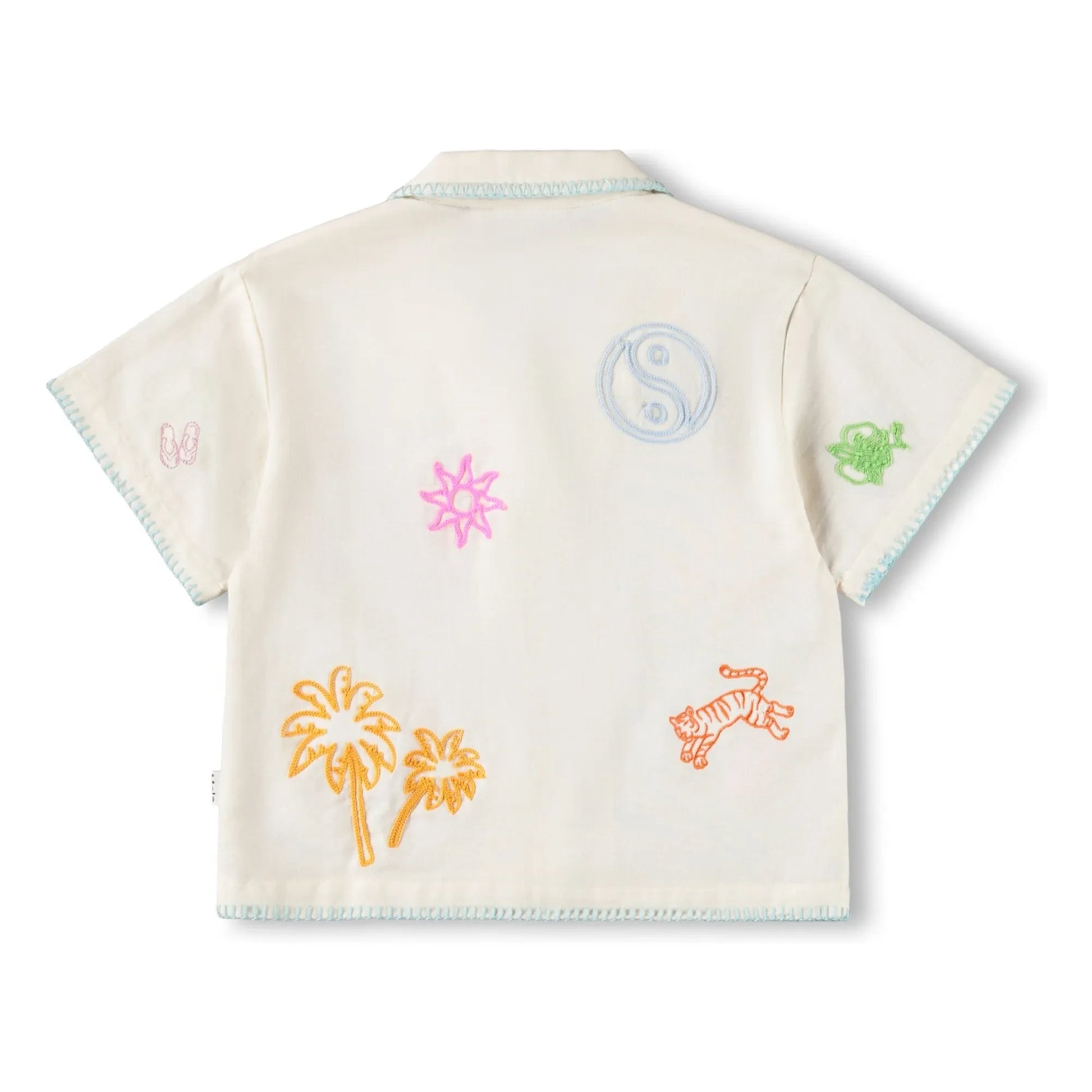 Molo - Rosalle Minis Doodles shirt | Ecru