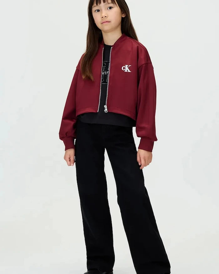 Детски дънки Calvin Klein Jeans HR WIDE