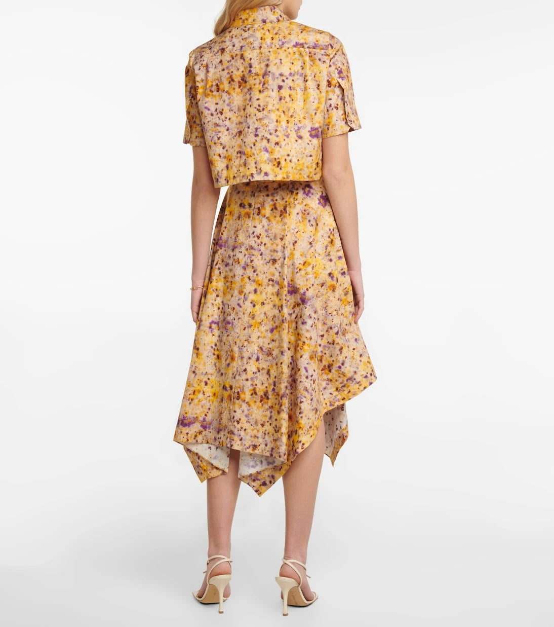 Altuzarra - Ben floral cotton-blend crop top