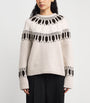 arch 4 Beige Cashmere Fair Isle Jackson Sweater