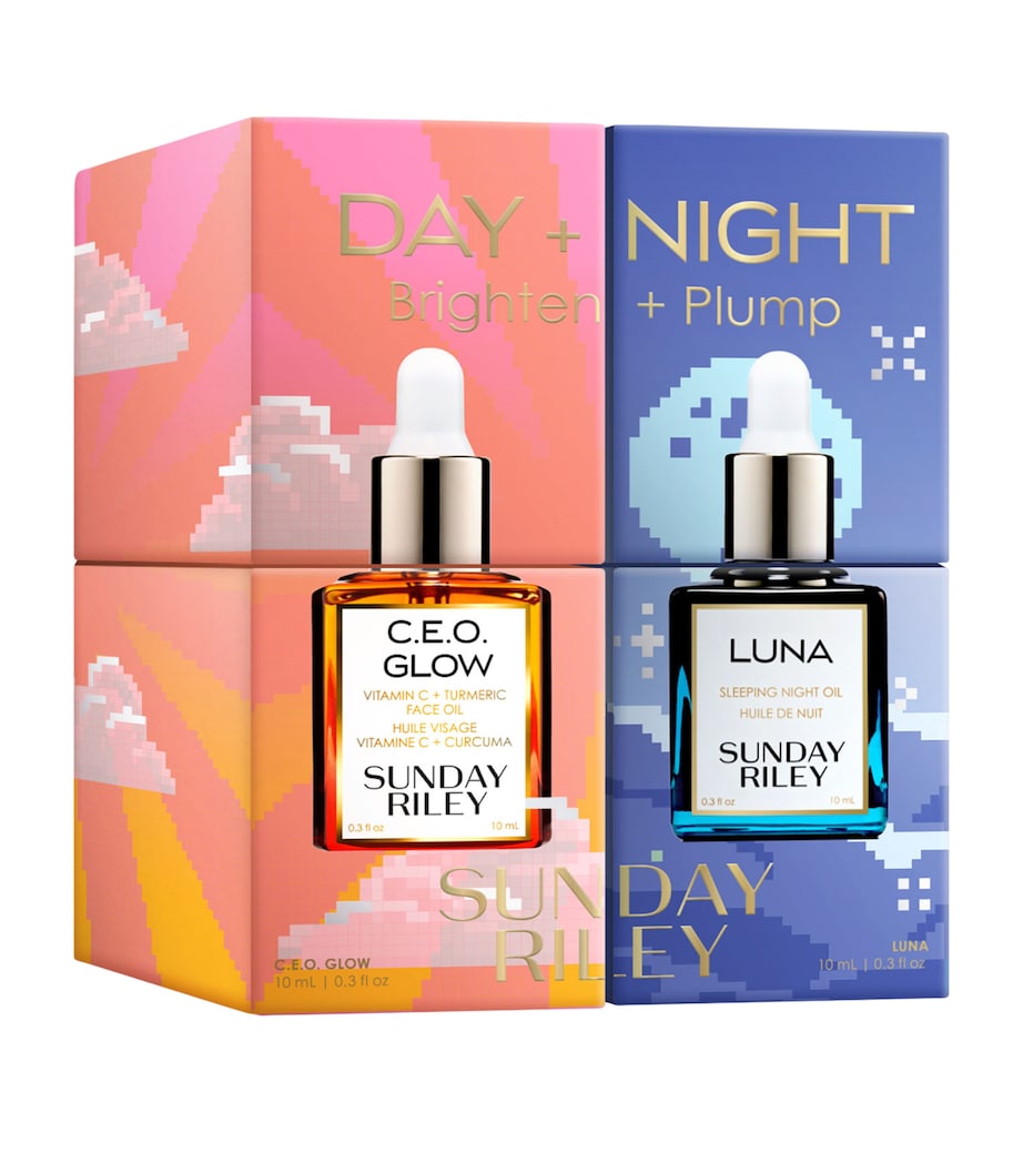Sunday Riley Day + Night Bright Gift Set