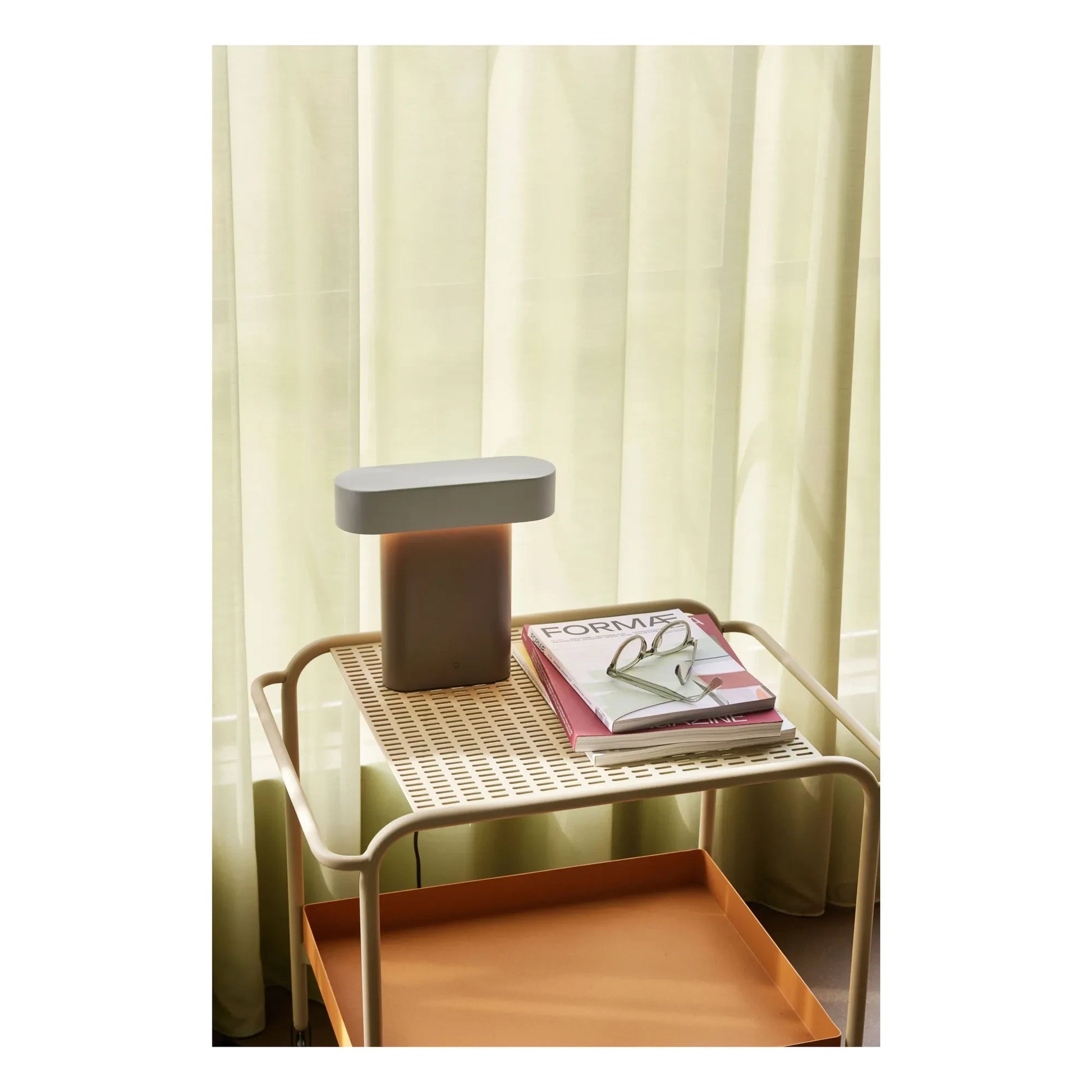 Hübsch - Sleek table lamp | Grey