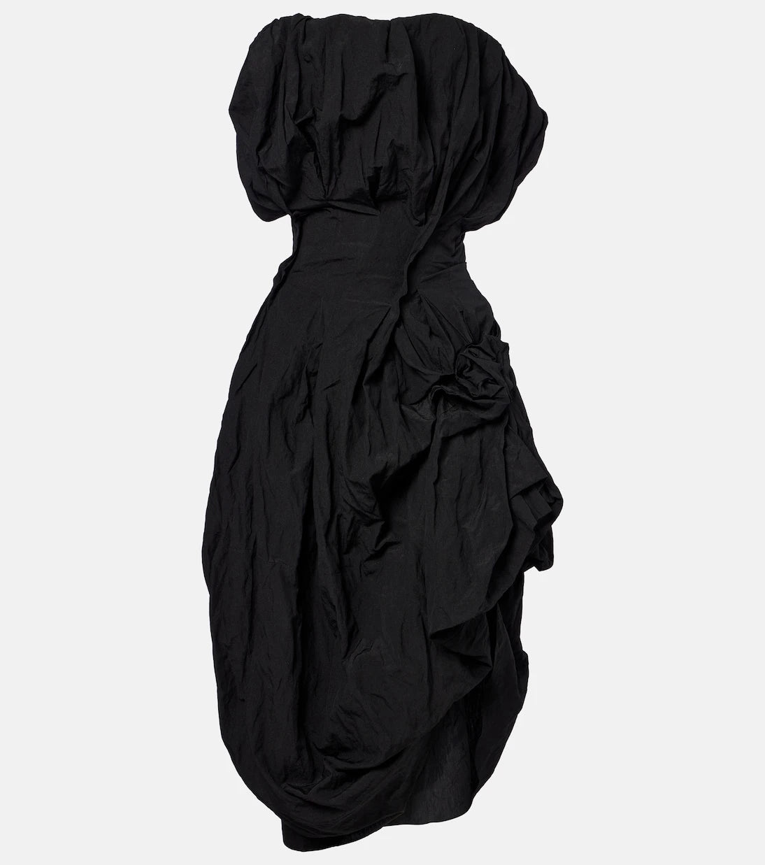 Magda Butrym - Draped cotton-blend cocktail dress