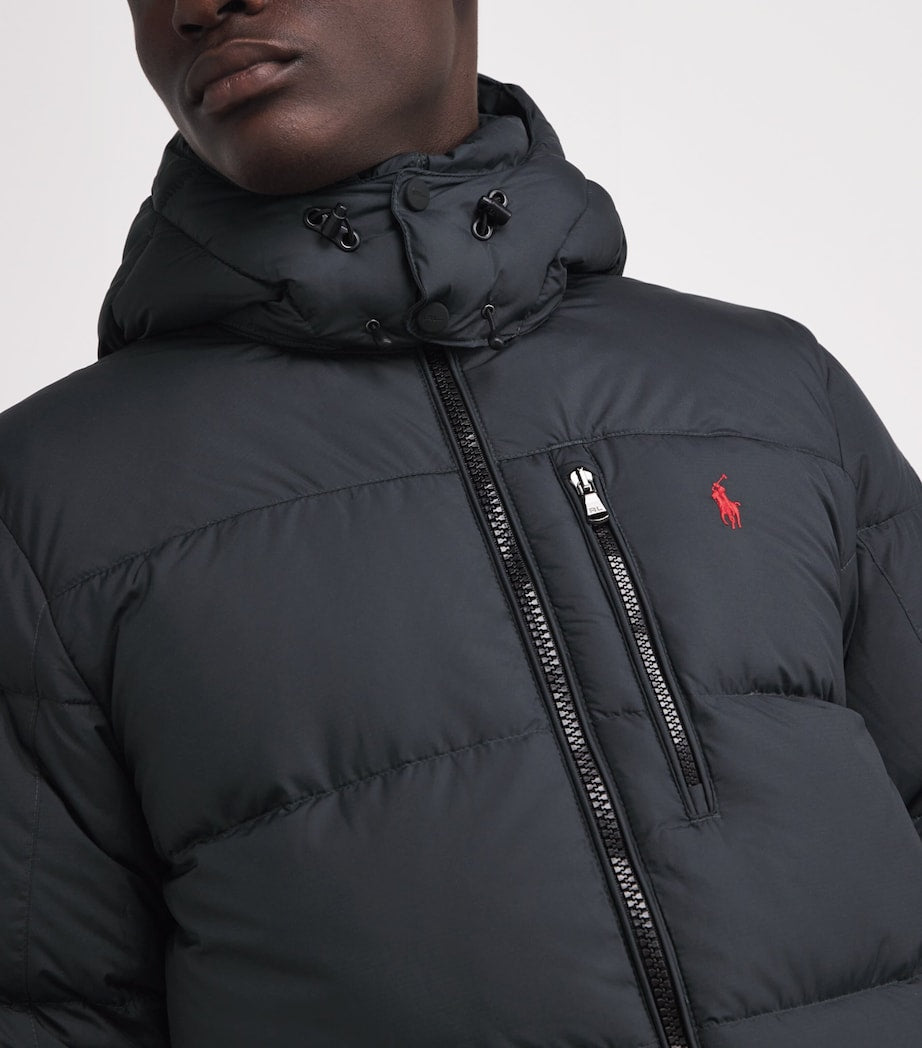 Polo Ralph Lauren Black Water-Resistant Down Gorham Puffer Jacket