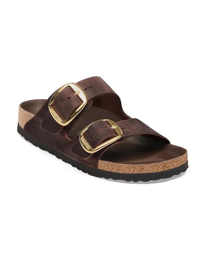 Birkenstock Kadın Deri Terlik Arizona Big Buckle Oiled Leather
