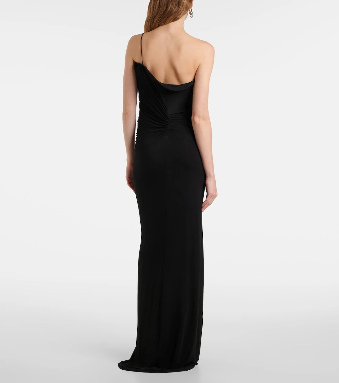 Christopher Esber - Asymmetric jersey midi dress