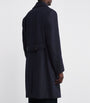 Polo Ralph Lauren Navy Wool-Blend Polo Soft Tailored Peacoat