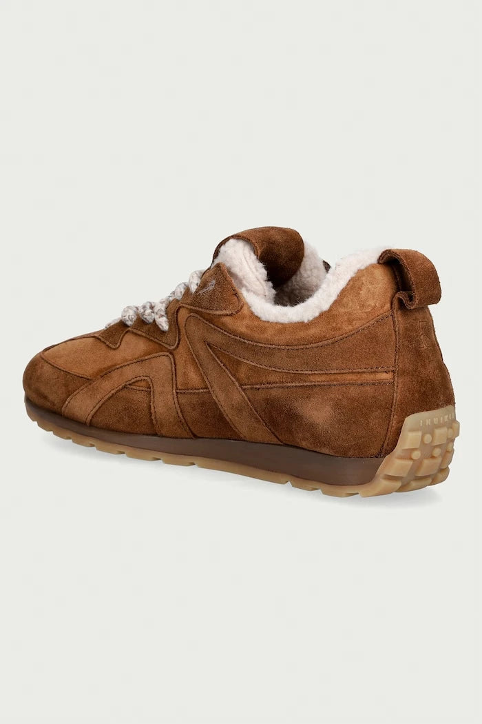 Inuikii Maribella Shearling süet kadın spor ayakkabı