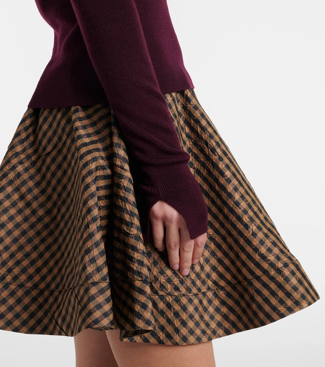 Ganni - Wool polo sweater