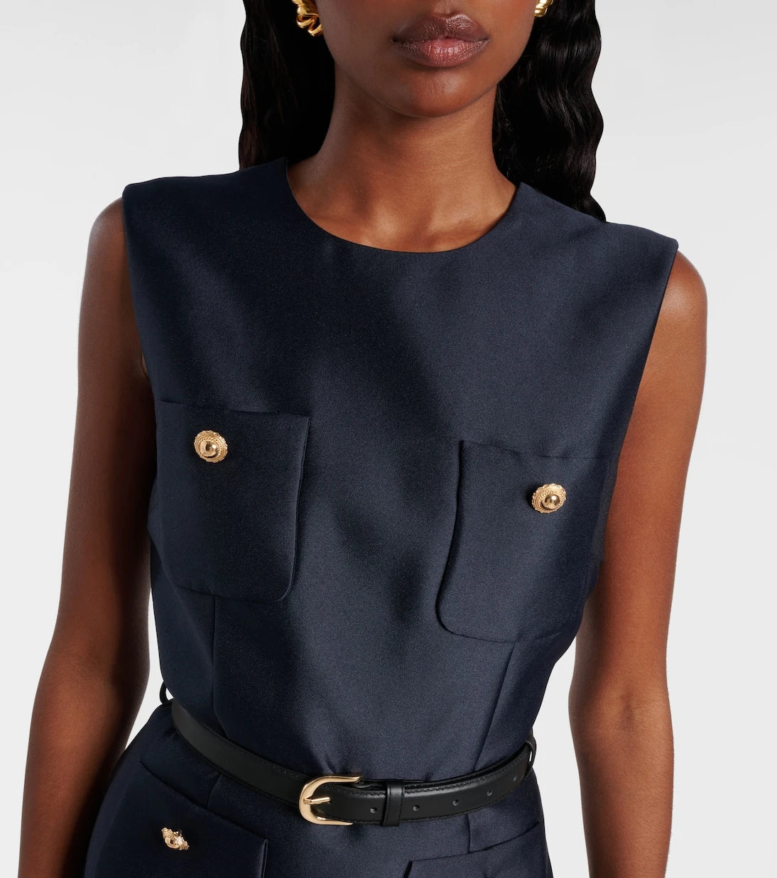 Self-Portrait - Sleeveless minidress