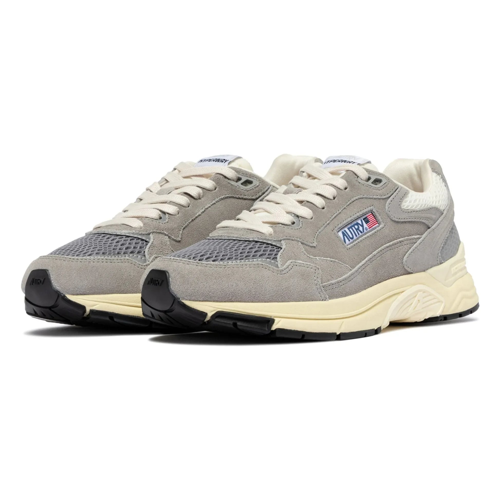 Autry - Hyperway Low Suede Sneakers | Grey