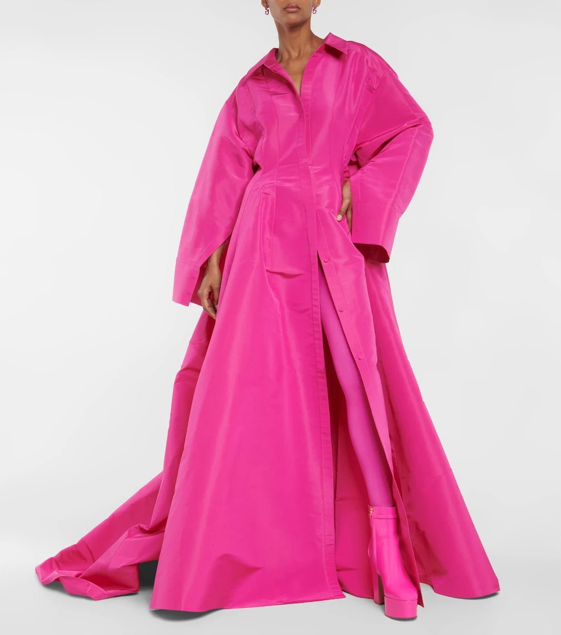 Valentino - Silk faille gown