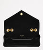 Saint Laurent Black Small Loulou Matelassé Shoulder Bag