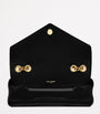 Saint Laurent Black Small Loulou Matelassé Shoulder Bag