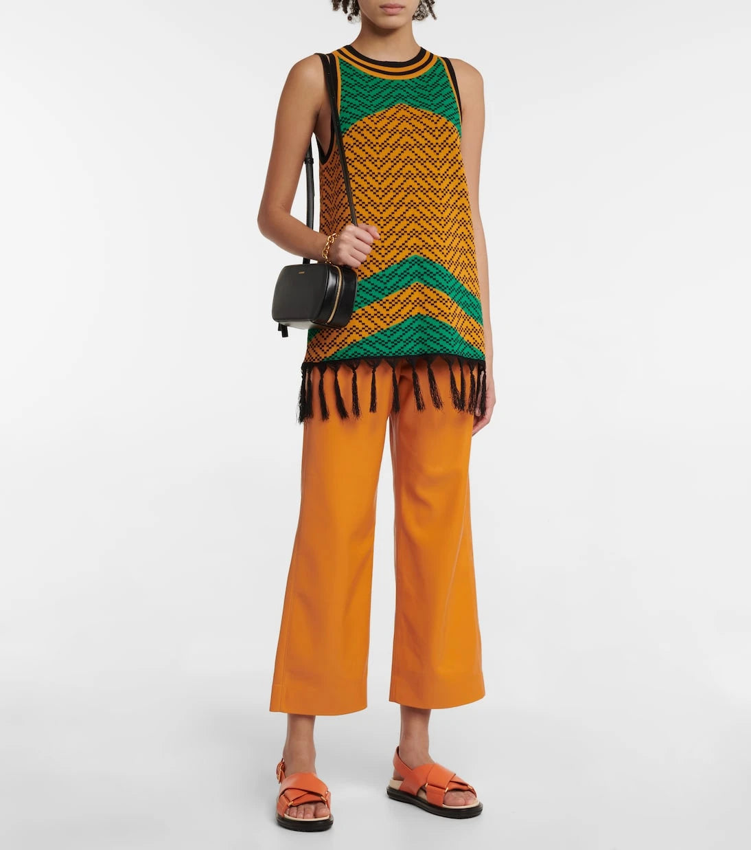 Dodo Bar Or - Tassel-trimmed jacquard top