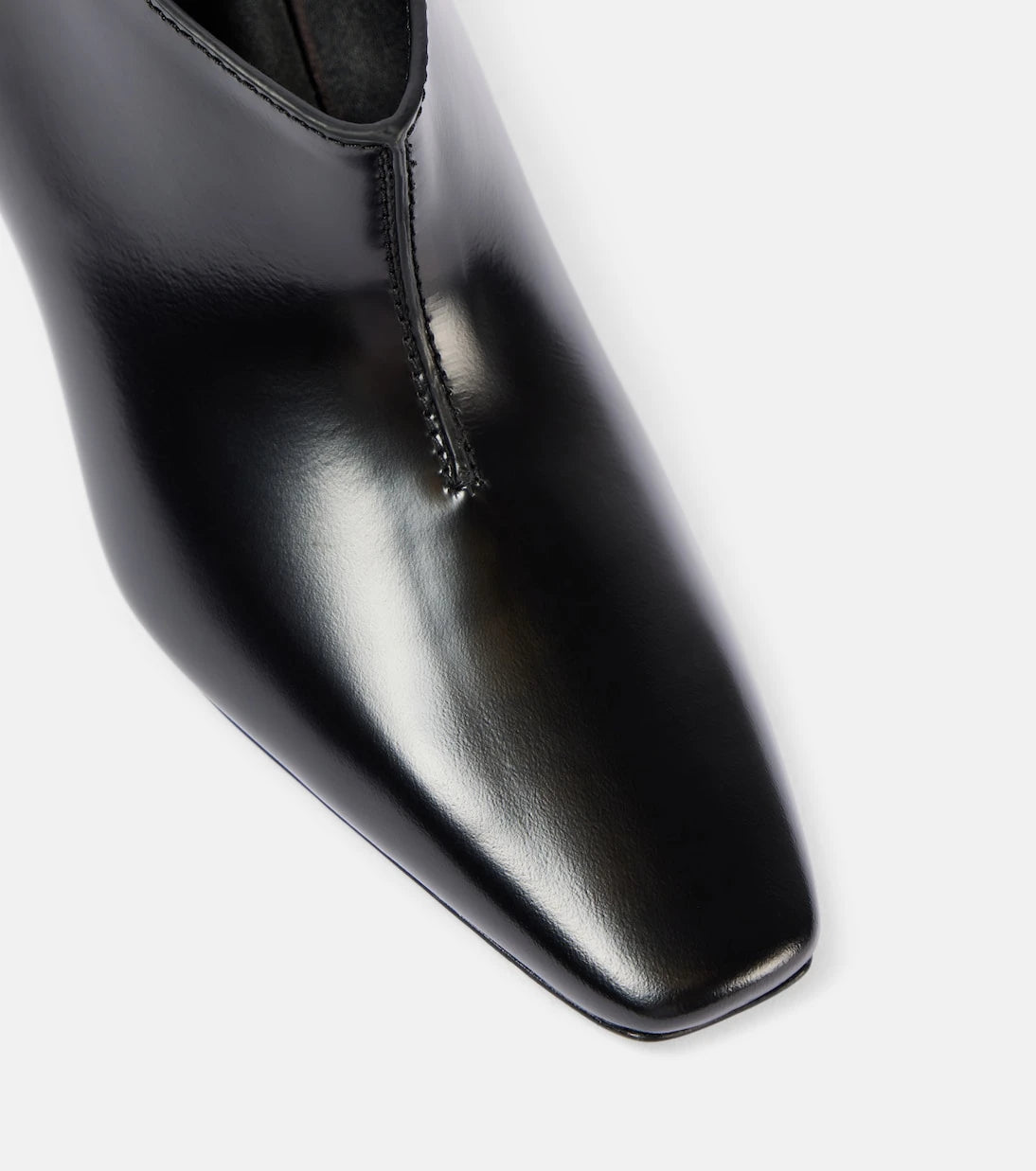 Toteme - Wide Shaft leather ankle boots