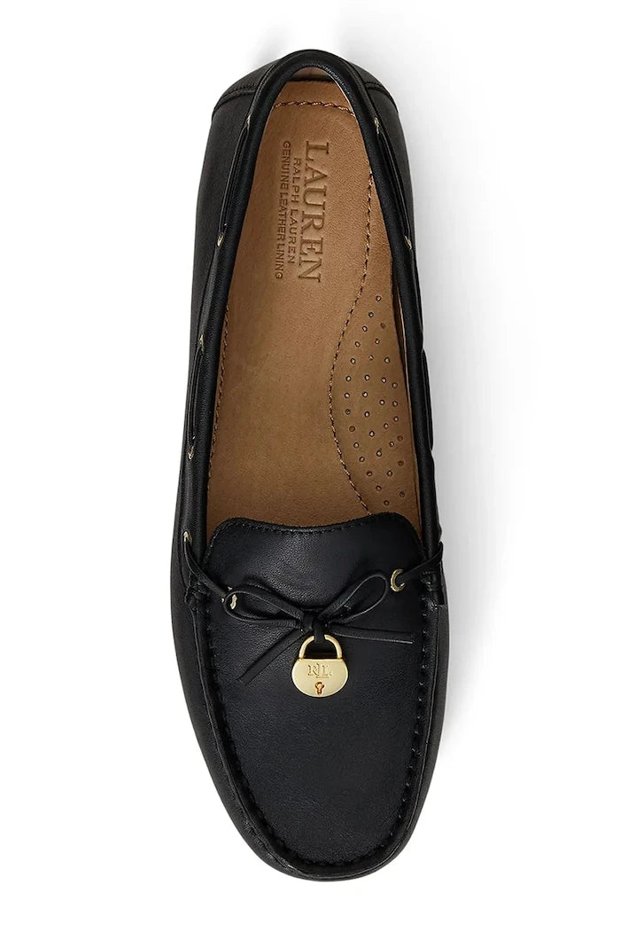 Кожени мокасини Lauren Ralph Lauren Wylie