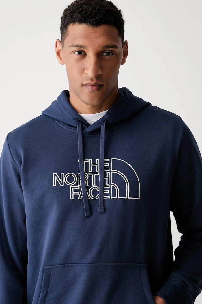 The North Face kapüşonlu erkek pamuklu sweatshirt Drew Peak Light