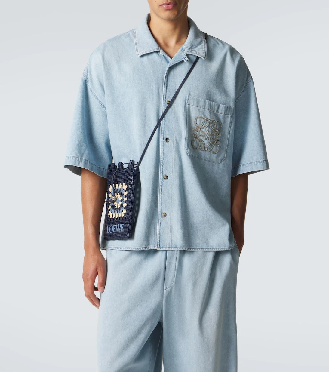Loewe - Paula's Ibiza Anagram denim shirt