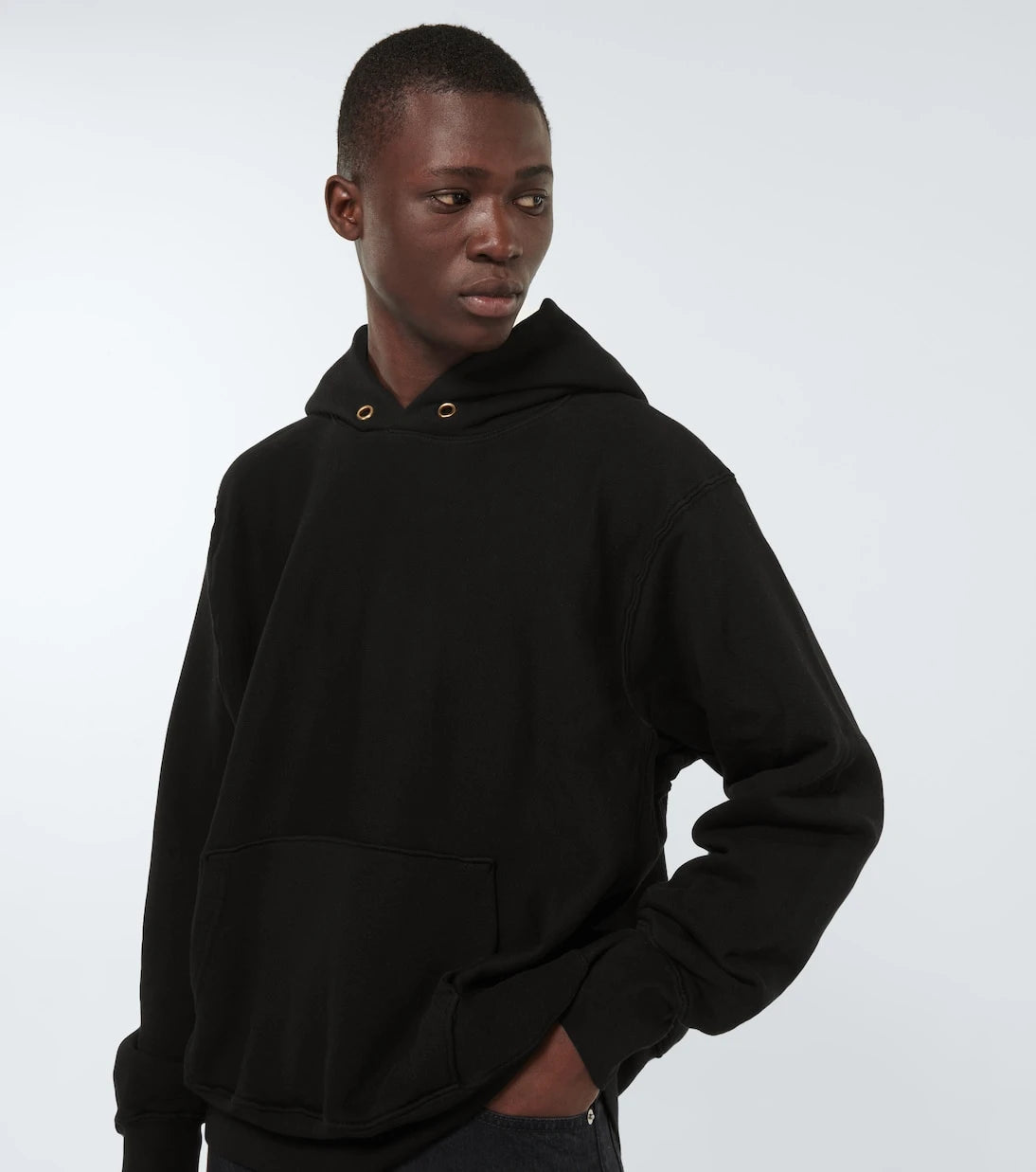 Les Tien - Hooded cotton sweatshirt
