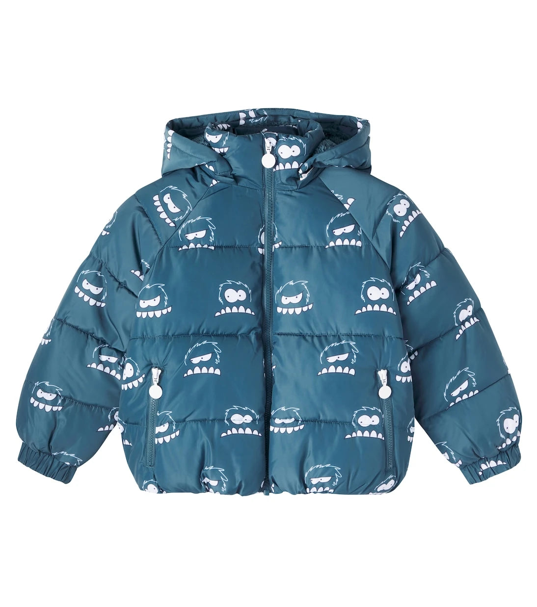 Stella McCartney Kids - جاكيت منفوخ مبطن بطبعة
