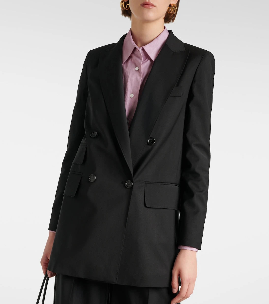 Max Mara - Nebbie virgin wool blazer