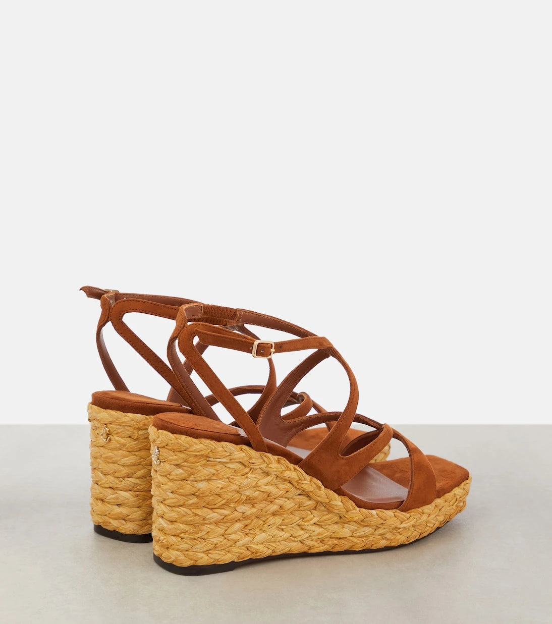 Jimmy Choo - Ayla suede espadrille wedges