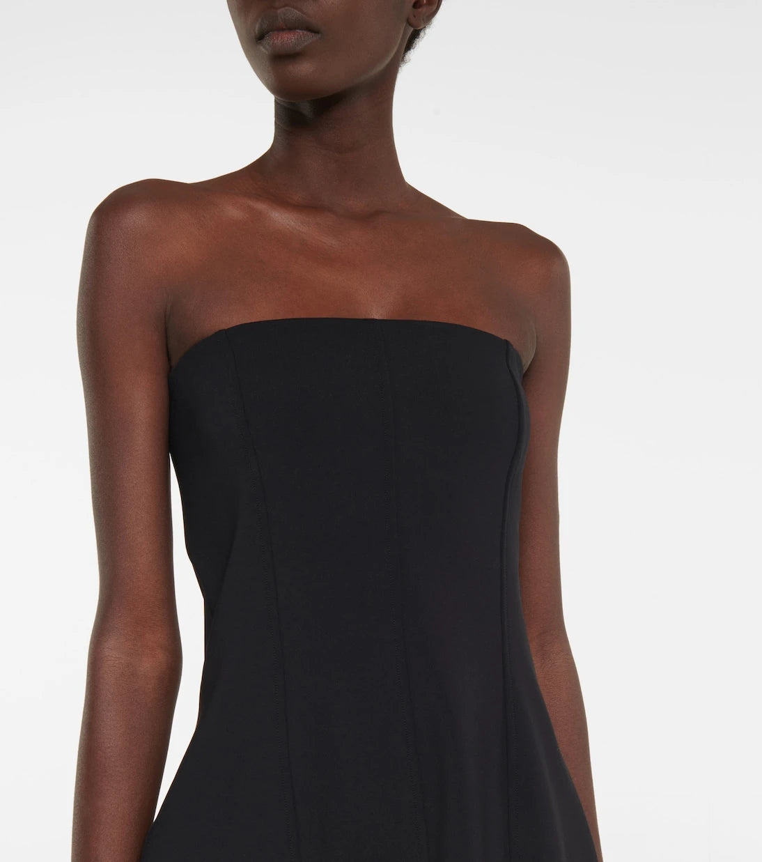The Row - Strapless midi dress