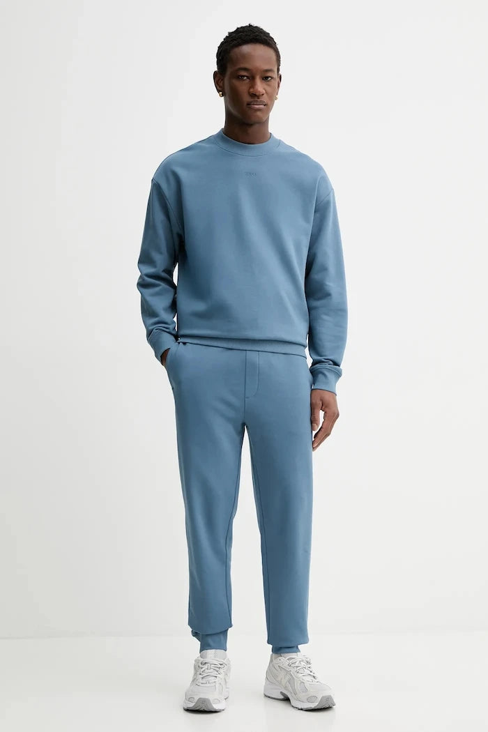 HUGO erkek pamuklu sweatshirt Dapocrew