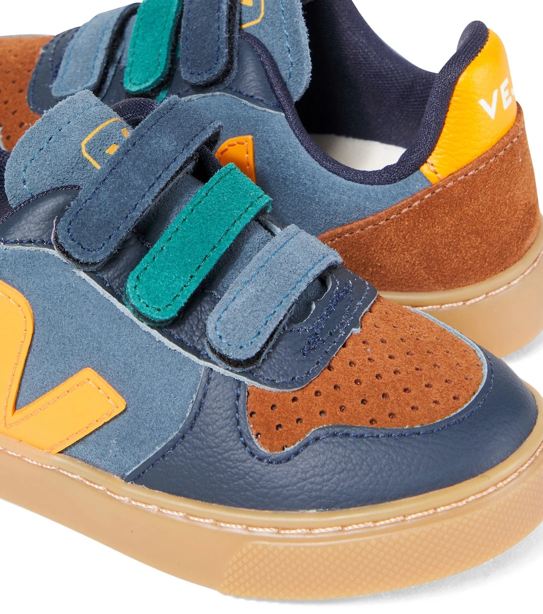 Veja Kids - V-10 suede sneakers