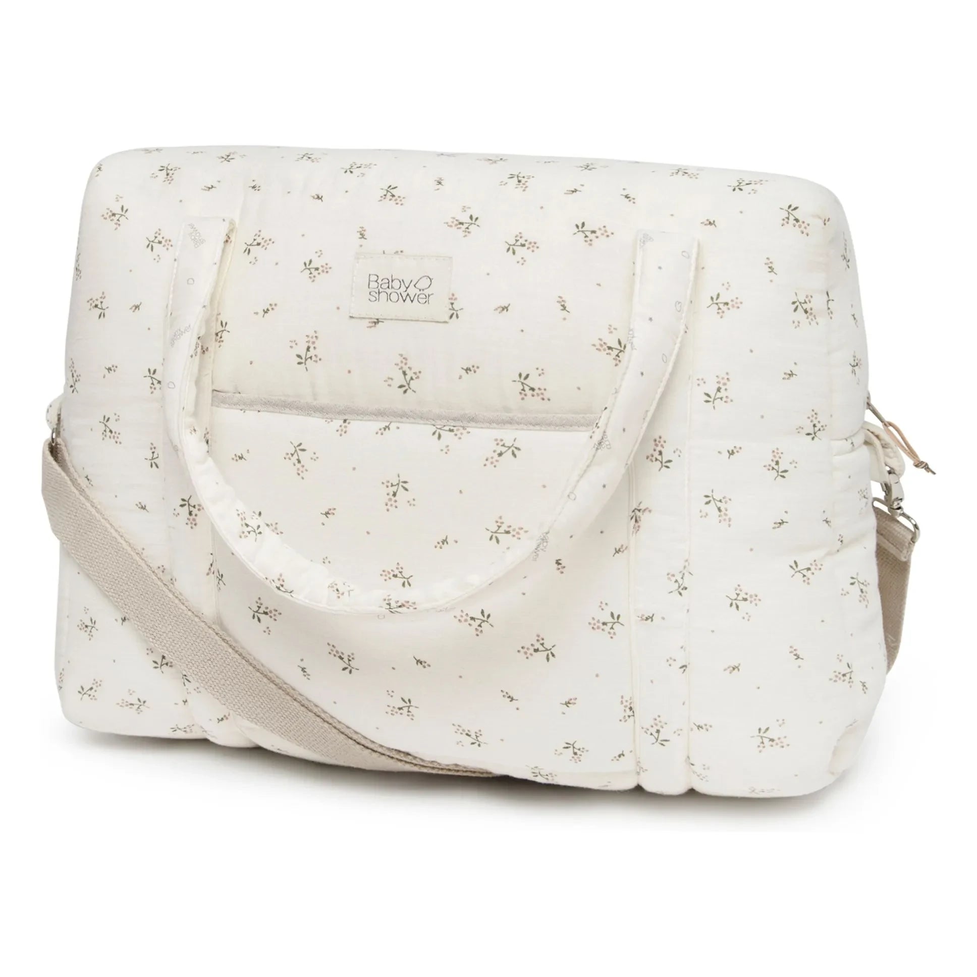 Babyshower - Camila Roseberry diaper bag | Ecru