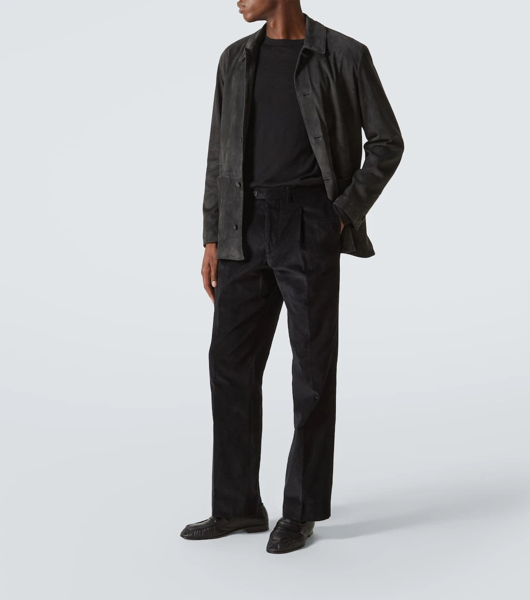 Saman Amel - Amo cotton corduroy straight-leg pants