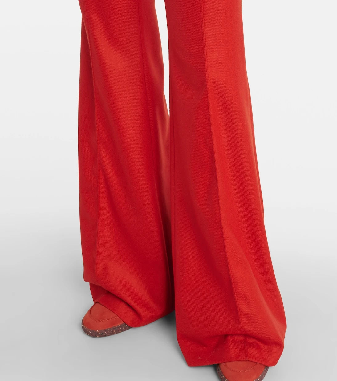 Gabriela Hearst - Rhein wool and cashmere flared pants