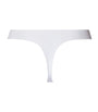 Hanro White Invisible Cotton Thong