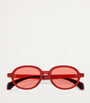 Moncler Red Injected Caprice ME8006 Sunglasses